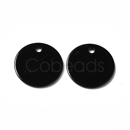 Spray Painted 201 Stainless Steel Charms LS-STAS-I672-19B-1
