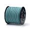 Faux Suede Cord, Faux Suede Lace, Cadet Blue, 2.7x1.4mm, about 98.42 yards(90m)/roll