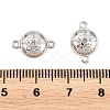 304 Stainless Steel Magnetic Clasps with Loops STAS-P452-04H-P-3