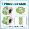 Coated Paper Self-adhesive Stickers AJEW-WH0816-175A-2