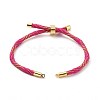 Nylon Cord Silder Bracelets MAK-C003-03G-11-4