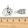 50Pcs Hallowmas Theme Tibetan Style Alloy Pendants FIND-U010-07-3