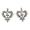 Gothic Tibetan Style Alloy Pendants X-TIBEP-K001-02A-AS-1