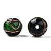 Handmade Gold Sand Lampwork Beads LAMP-T019-12mm-04-3