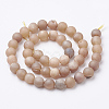 Electroplate Natural Druzy Geode Weathered Agate Beads Strands G-S284-8mm-M-2