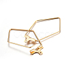 304 Stainless Steel Pendants STAS-F191-06G-2