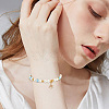 16Pcs Brass Micro Pave Clear Cubic Zirconia Charms KK-BBC0015-88-5
