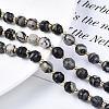 Natural Netstone Beads Strands G-N326-100-10-2
