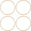 20Pcs Brass Linking Rings KK-BBC0012-15-1