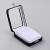 PU Leather Loose Diamond Display Boxes with Sponge Inside LBOX-WH0004-04B-3