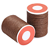 2 Rolls Round Waxed Polyester Cord YC-PA0001-01A-1