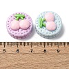 Opaque Resin Cabochons CRES-I046-05-4