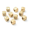 Ion Plating(IP) 304 Stainless Steel European Beads STAS-H145-01L-G-2