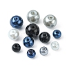 460Pcs 12 Style Glass Pearl Beads HY-FS0001-07-4