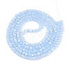 Baking Paint Glass Beads Strands DGLA-N015-4mm-06-2