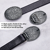 1Pc Zinc Alloy Smooth Buckles AJEW-PH0005-87AS-4
