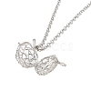 Brass Pendant Necklaces NJEW-P299-A02-P-2