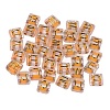 Transparent Electroplate Acrylic Multi-Strand Links MACR-SZ0001-13-4