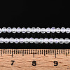 AB Color Plated Natural Quartz Crystal Beads Strands G-T144-A07-05-4
