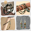 4Strands Natural Indian Agate Bead Strands G-PH0002-94-3