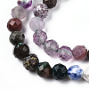 Natural & Synthetic Mixed Gemstone Beads Strands G-D080-A01-01-13-3