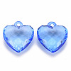 Transparent Acrylic Pendants TACR-T024-03B-940-2