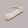 Adhesived Plastic Back Bar Pins with Iron Pins FIND-WH0100-57-2