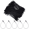 1000Pcs Plastic Snap Lock Hang Tag String CY0001-12-1