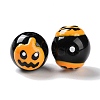 Halloween Themed Handmade Lampwork Beads Strands LAMP-L078-001B-3