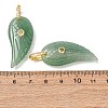 Natural Green Aventurine Pendants GG-CBA51ED-02G-06-2