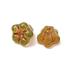 Handmade Lampwork Bead Caps LA-CBAA1BE-02K-2