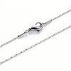 Non-Tarnish 304 Stainless Steel Boston Link Chain Necklace NJEW-S420-006D-P-2