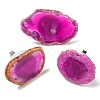 Dyed & Heatsd Natural Agate Slice USB Night Light Decoration G-Q170-01-3