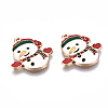 Eco-Friendly Alloy Enamel Pendants X-ENAM-Q437-068-NR-3