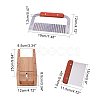Wood Loaf Soap Cutter Tool Sets DIY-WH0109-01-3