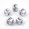 Plated Acrylic Beads PB43C9308-E-1