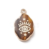 Natural Tiger Eye Pendants G-K333-01J-2