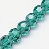Glass Beads Strands EGLA-J042-8mm-13-3