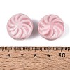 Windmill Spiral Pattern Vintage Handmade Porcelain Beads PORC-N013-19-01-3