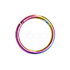 316L Surgical Stainless Steel Hoop Cartilage Earrings WGB51CA-20-2