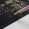 Jewelry Displays Black Plastic Base Board for Rhinestone Picking ODIS-M001-180mm-01-3