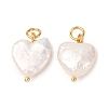 Natural Keshi Pearl Pendants PALLOY-JF04207-01-1
