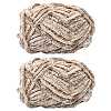 Super Bulky Chenille Polyester Yarn YCOR-FZC0001-01D-1