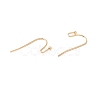 316 Surgical Stainless Steel Earring Hooks X-STAS-P307-07G-4