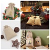 24Pcs Burlap Packing Pouches Drawstring Bags ABAG-BBC0001-07C-7