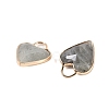 Natural Labradorite Faceted Pendans KK-L218-005G-03-2