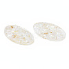 Transparent Acrylic Cabochons TACR-N006-66E-5