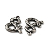 304 Stainless Steel Pendants STAS-L022-033AS-2