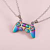 Magnetic Game Controller Pendant Matching Necklaces Set JN1013A-3