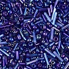 Electroplate Glass Seed Beads GLAA-SZC0007-01B-2